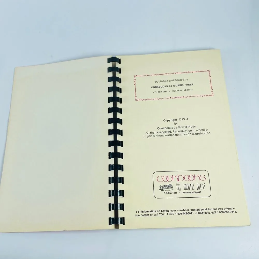 Twenty-Five Years of Good Eating Christ The King Cookbook Spiral Bellevue NE